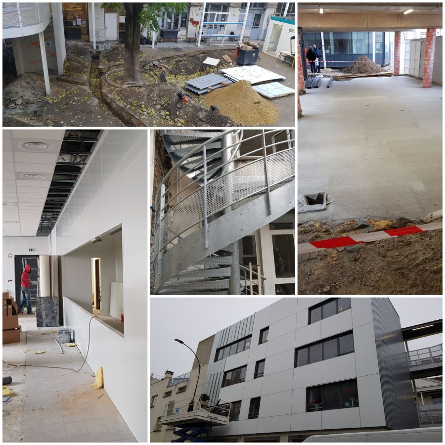 Travaux avancement Toussaint 2020