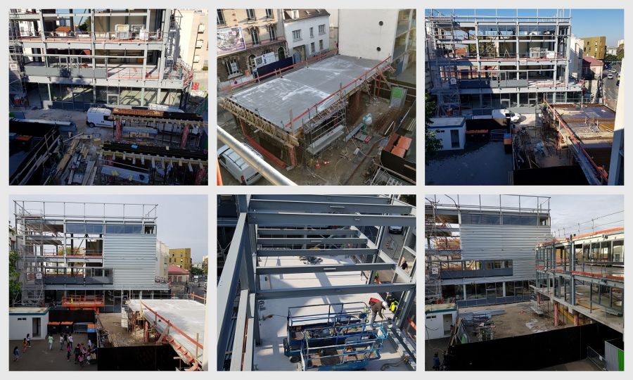 Travaux avancement d'oct. à déc. 2018